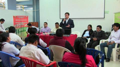 Docentes de Las Comunidades Nativas Reciben Capacitación en Ugel San Ignacio