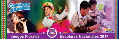 Instituciones Educativas que Participen en los Juegos Florales 2017 deben Inscribirse hasta Esta semana