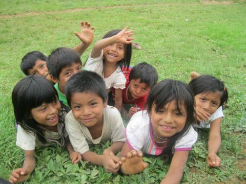 Niños de las Comunidades Nativas