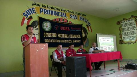 Maestros empiezan taller de Capacitación en Respuesta de Desastres en San Ignacio