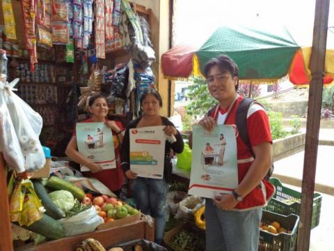 Campaña en San Ignacio de los Materiales Educativos