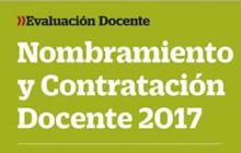 CRONOGRAMA DE CONTRATACION DOCENTE: ETAPA I - MODIFICADO