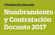 CONTRATO DOCENTE 2017: Plazas vacantes inicial - Etapa III - Primer Tramo